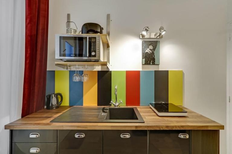 A Sweet Studio In Montparnasse - Boulevard Du Montparnasse 파리 외부 사진
