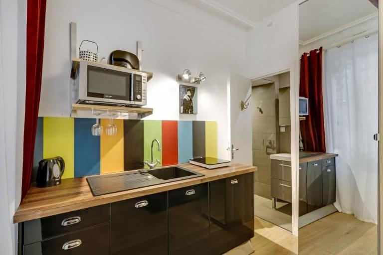 A Sweet Studio In Montparnasse - Boulevard Du Montparnasse 파리 외부 사진